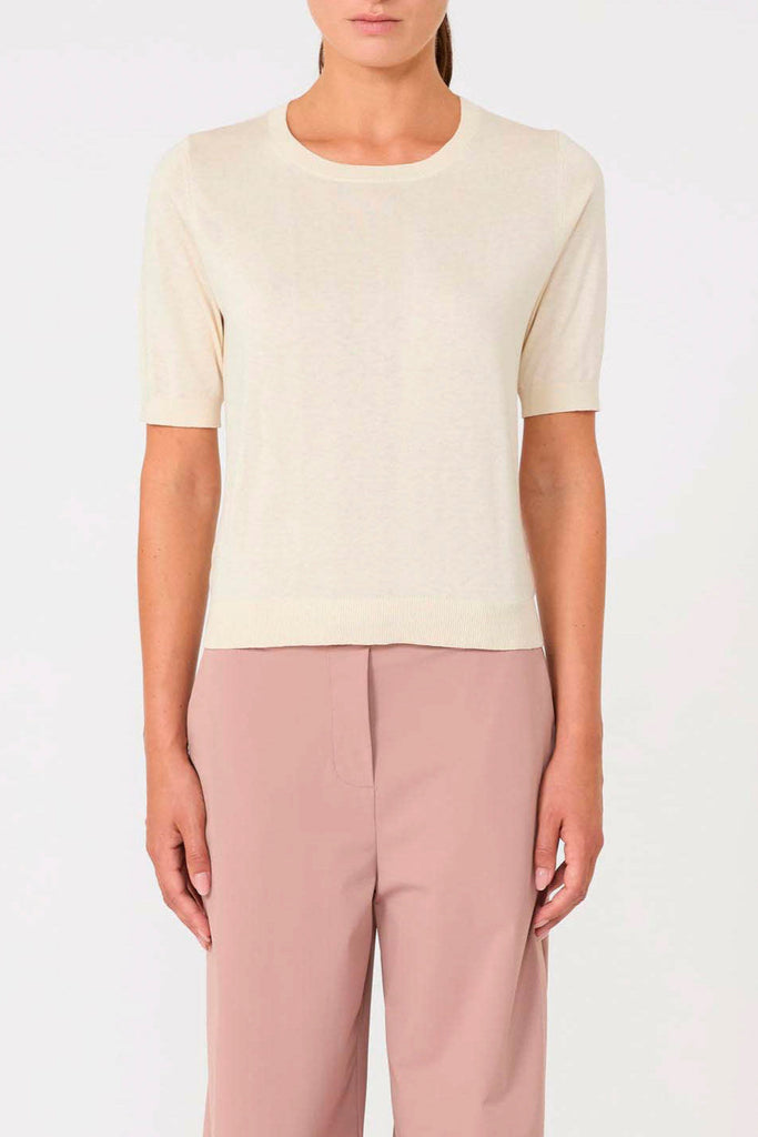 T-SHIRT DI MAGLIA MUSETTE     MAX MARA MM
