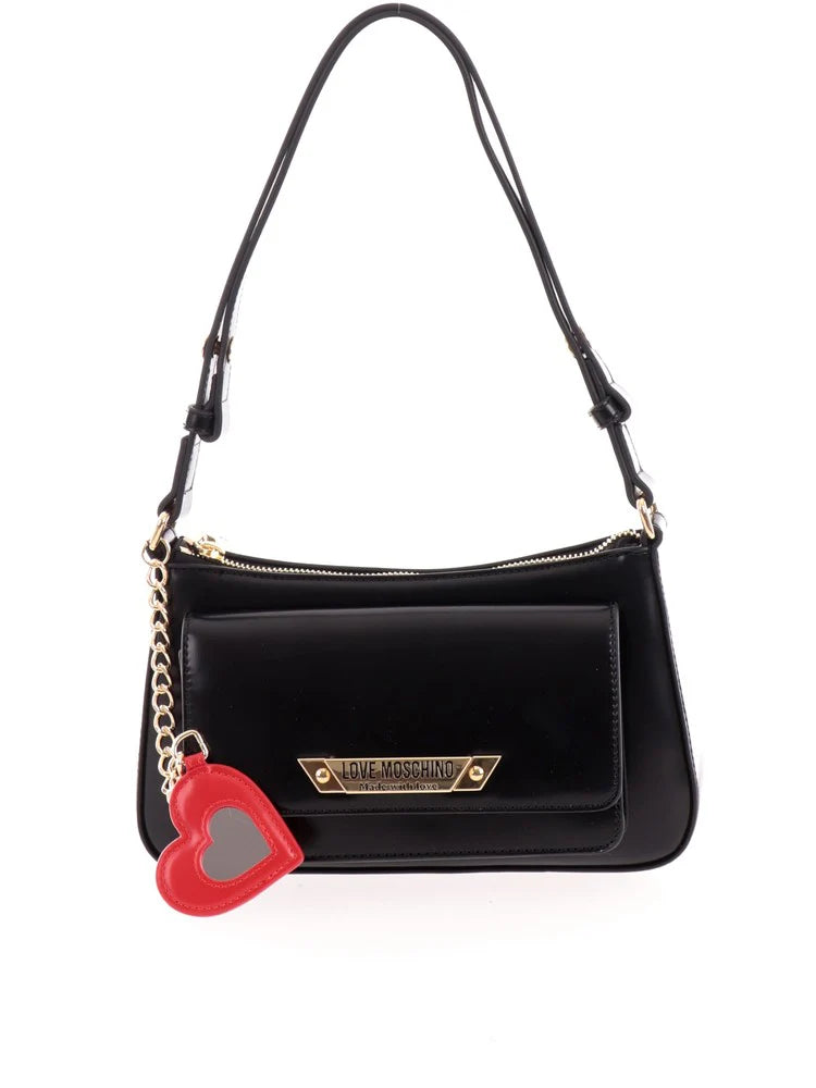 BORSA A SPALLA LOGO    LOVE MOSCHINO.