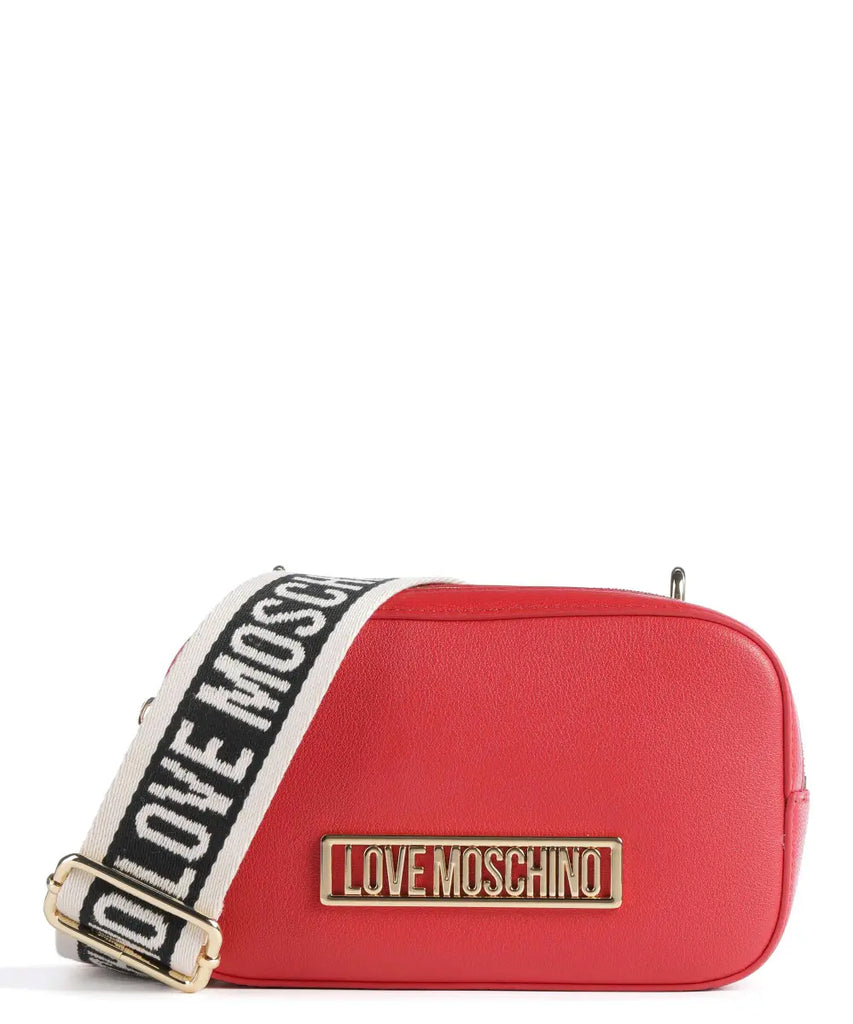 BORSA A TRACOLLA LOGO ORO   LOVE MOSCHINO
