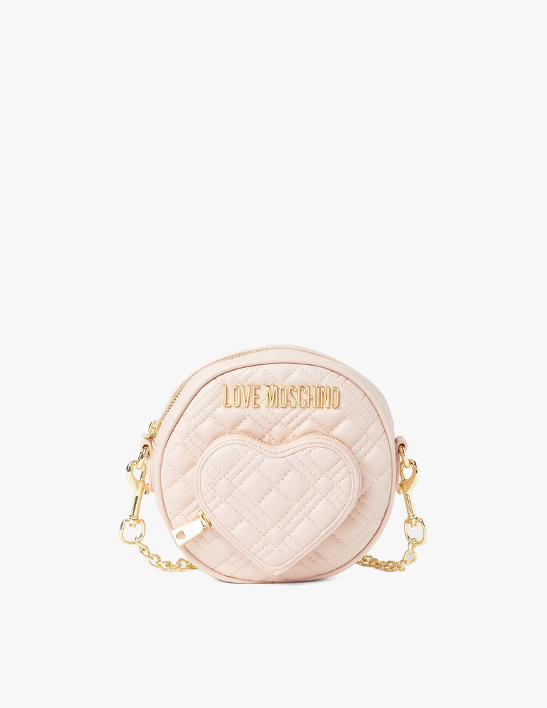 BORSA TRAPUNTATA ROTONDA  LOVE MOSCHINO