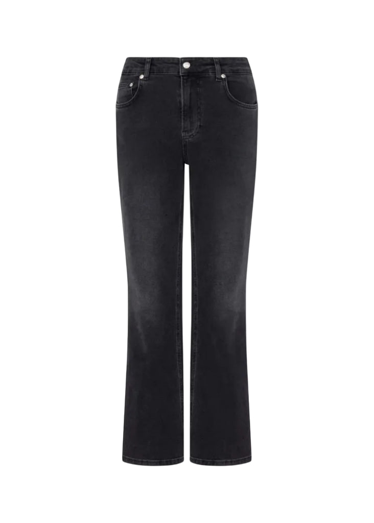 PANTALONE DENIM COTONE STRETCH GRIGIO MOSCHINO JEANS