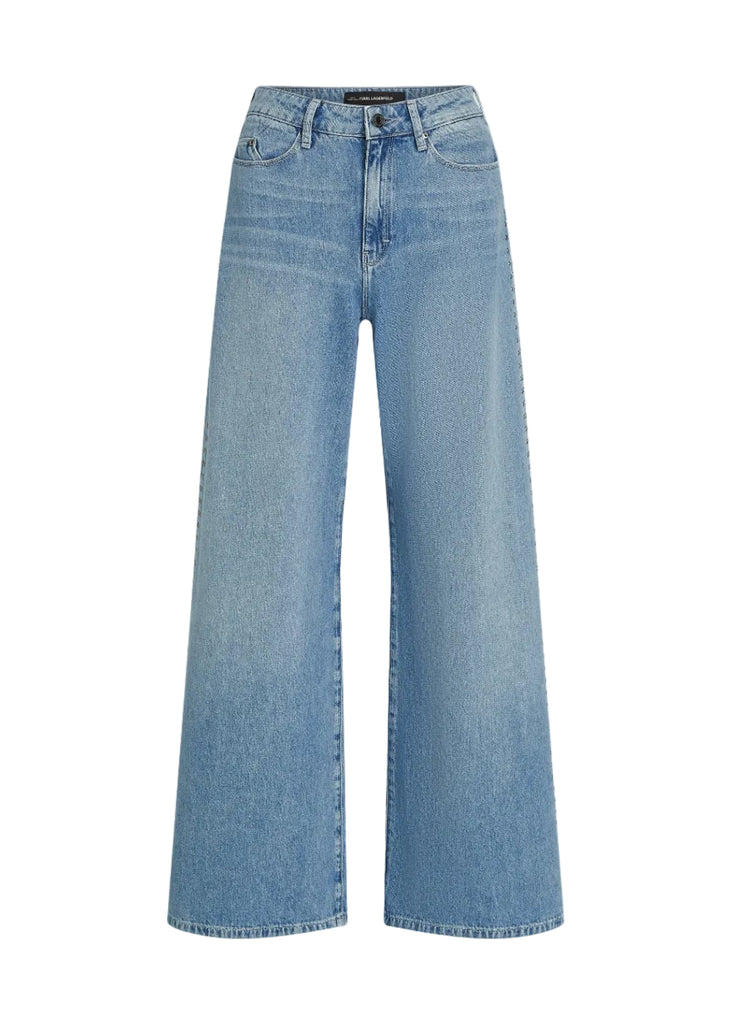 JEANS SIGNATURE CON BORCHIE KARL LAGERFELD