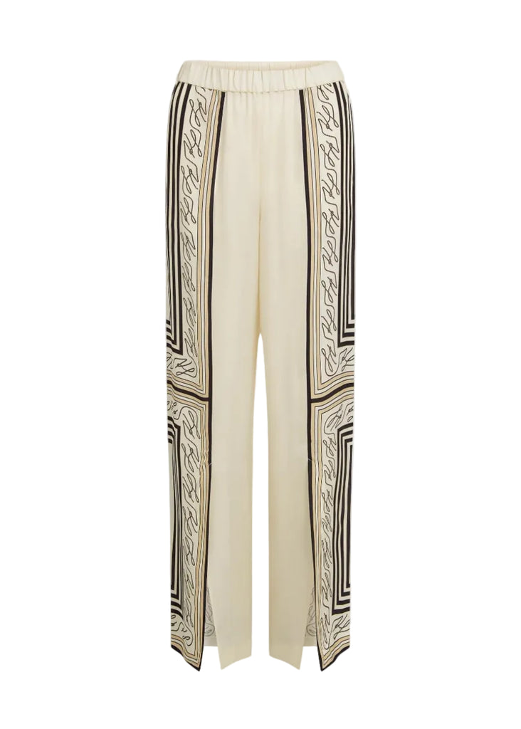 PAJAMA PANTS STAMPA FOULARD KARL LAGERFELD