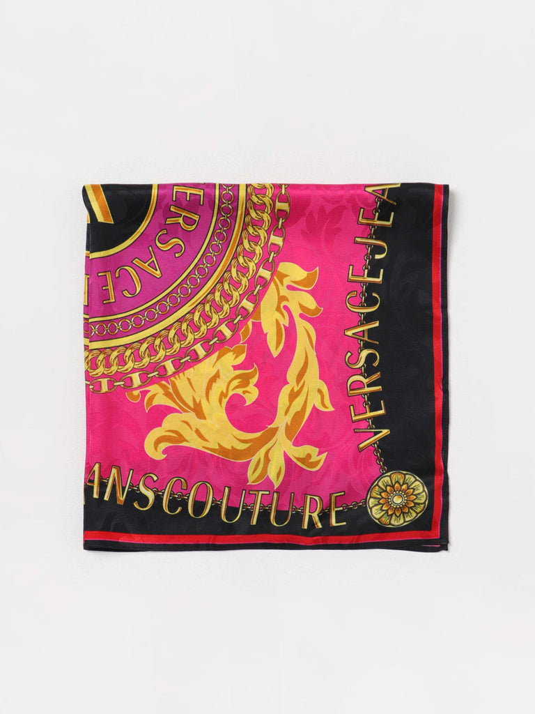 FOULARD LEAVES JACQUARD PATTERN  VERSACE JEANS COUTURE