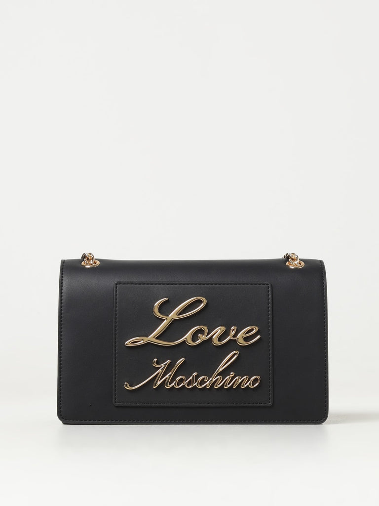 BORSA A TRACOLLA LOGO SCRITTA   LOVE MOSCHINO