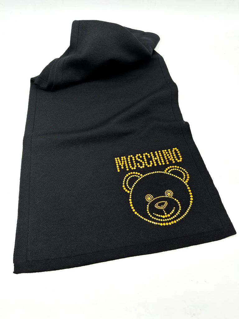 SCIARPA CON LOGO TEDDY    MOSCHINO