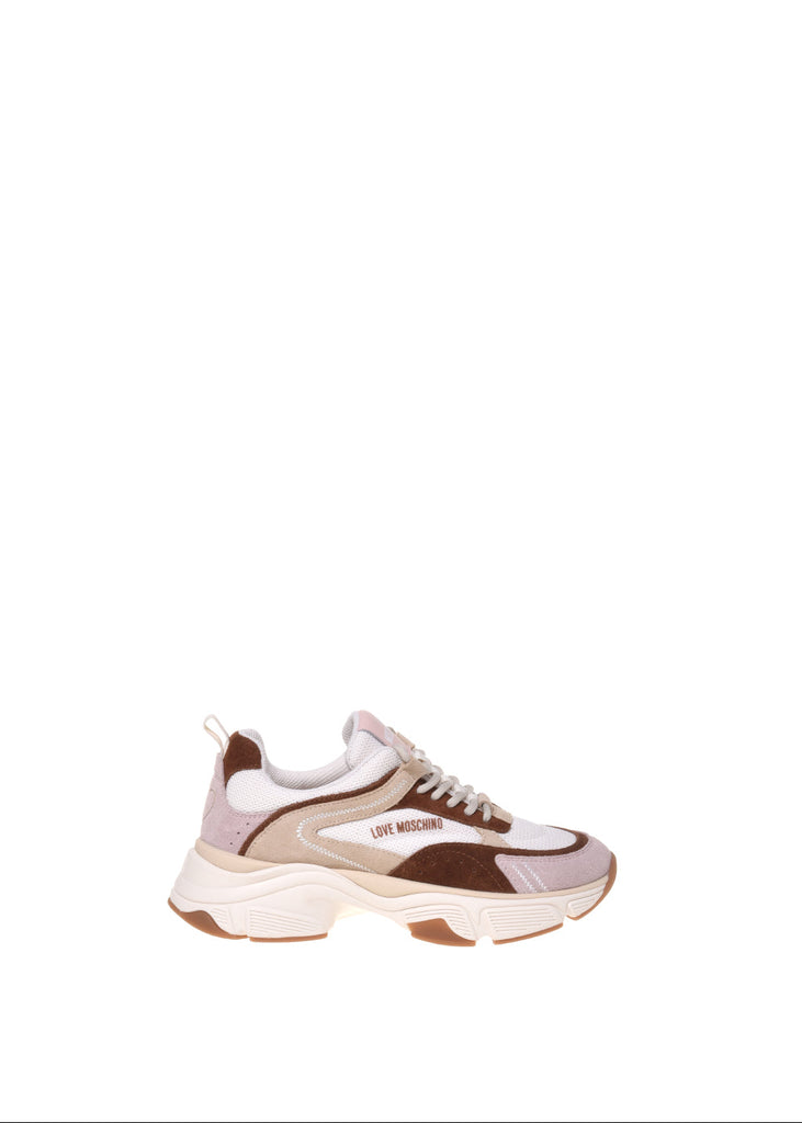 SNEAKERS DONNA RETE CROSTA LOVE MOSCHINO