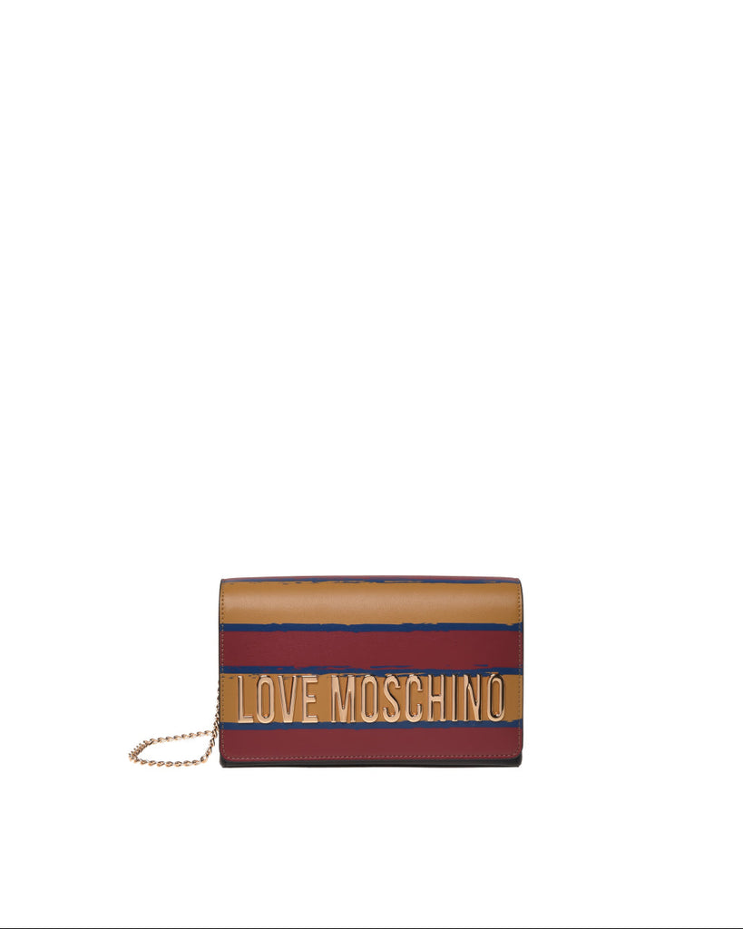 BORSA TRACOLLA PRINTED PU GRS LOVE MOSCHINO