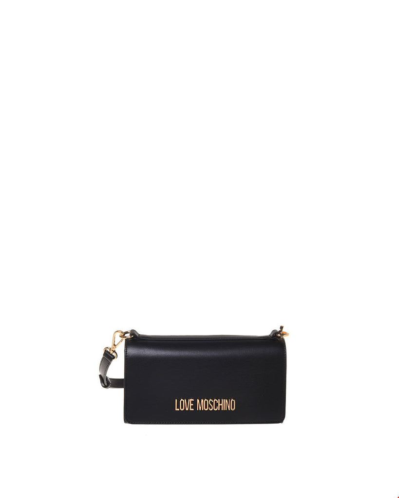 Borsa a Spalla con Applicazione Logo LOVE MOSCHINO