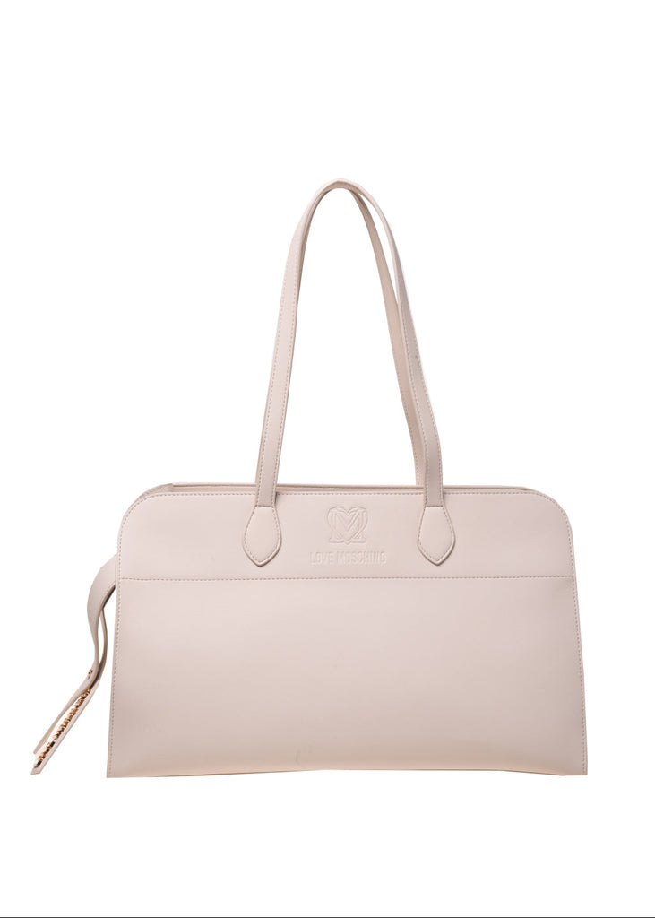 BORSA A SPALLA CON LOGO  LOVE MOSCHINO