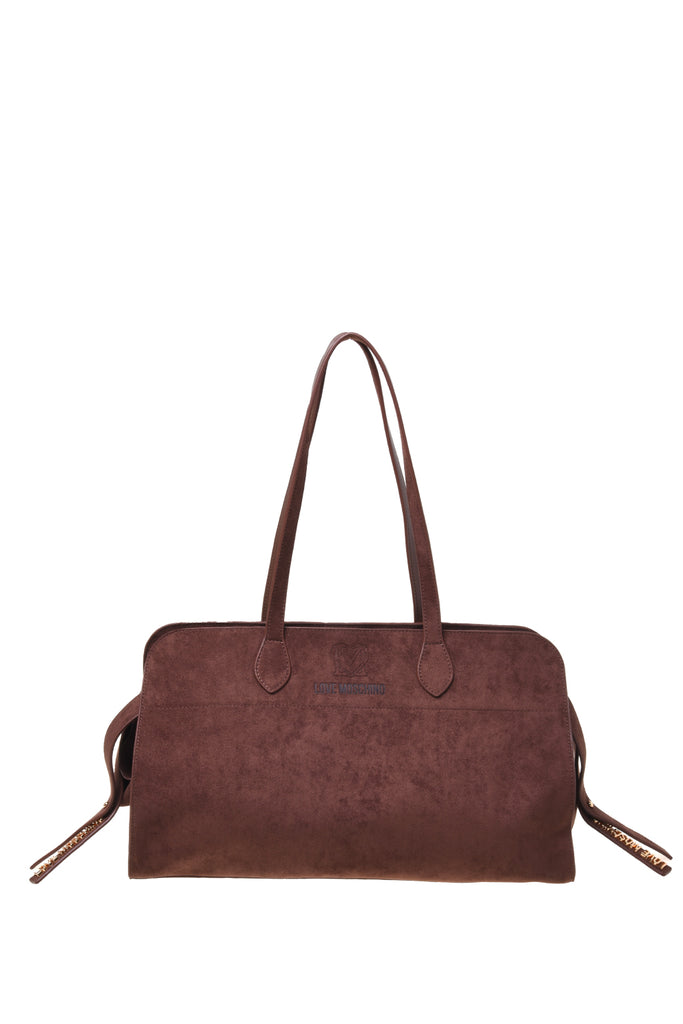 BORSA IN CAMOSCIO LOVE MOSCHINO