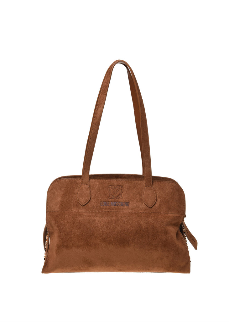 BORSA SHOPPING IN CAMOSCIO LOVE MOSCHINO