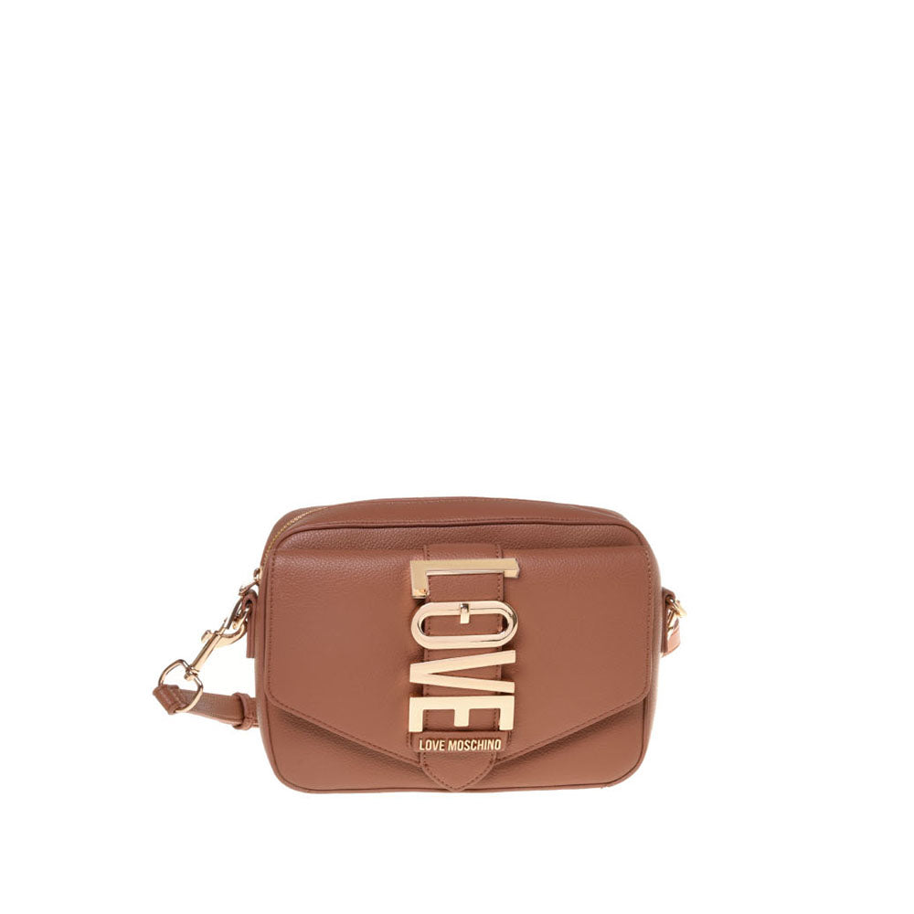 BORSA A TRACOLLA CON LOGO     LOVE MOSCHINO