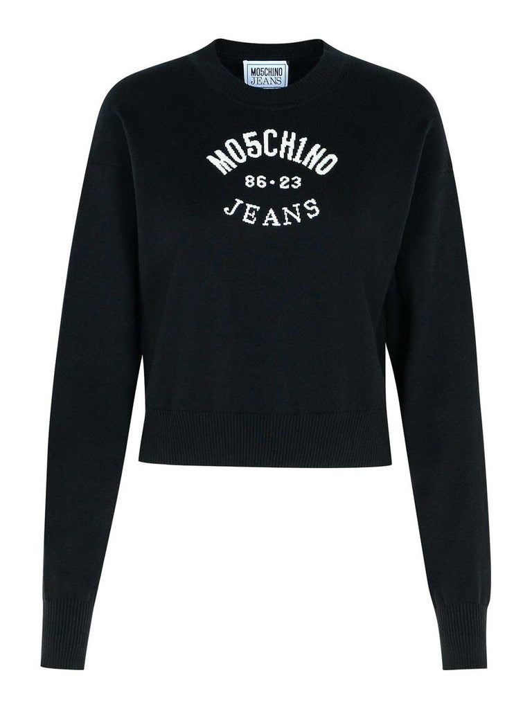 MAGLIA CON LOGO     MO5CH1NO JEANS