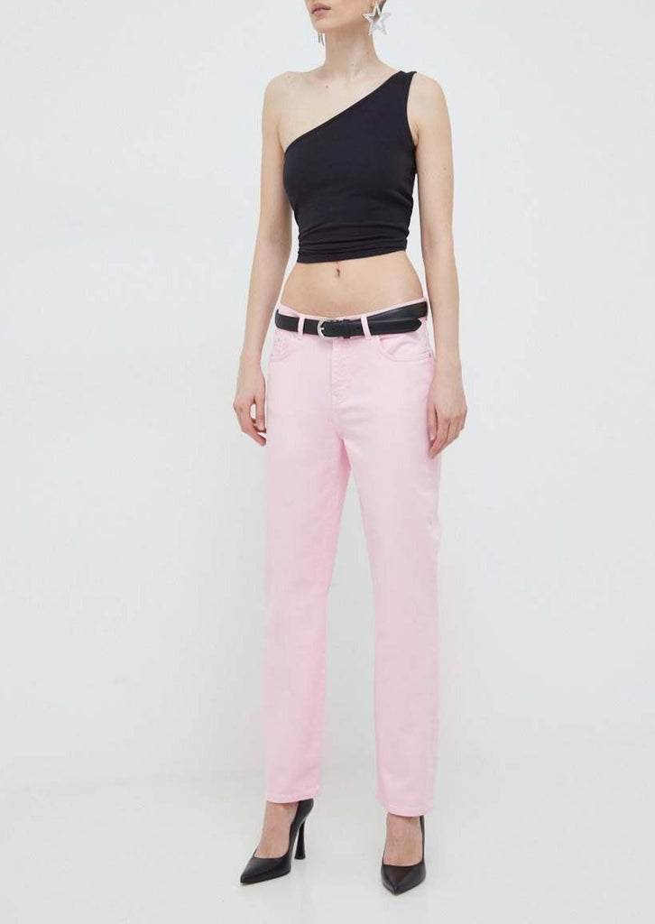 PANTALONI JEANS ROSA    MO5CH1NO JEANS