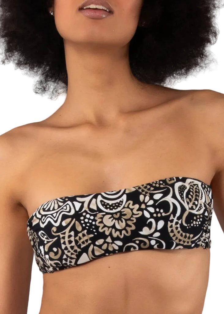 BIKINI TOP FASCIA IMBOTTITA MALIBU VERDISSIMA