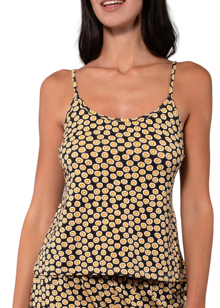 TOP CON SPALLINA TROPICAL VERDISSIMA