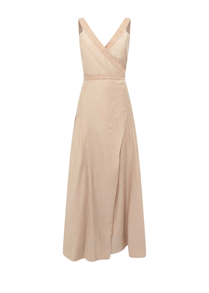 ABITO LUNGO IN LYOCELL E PIZZO BLUGIRL Blumarine
