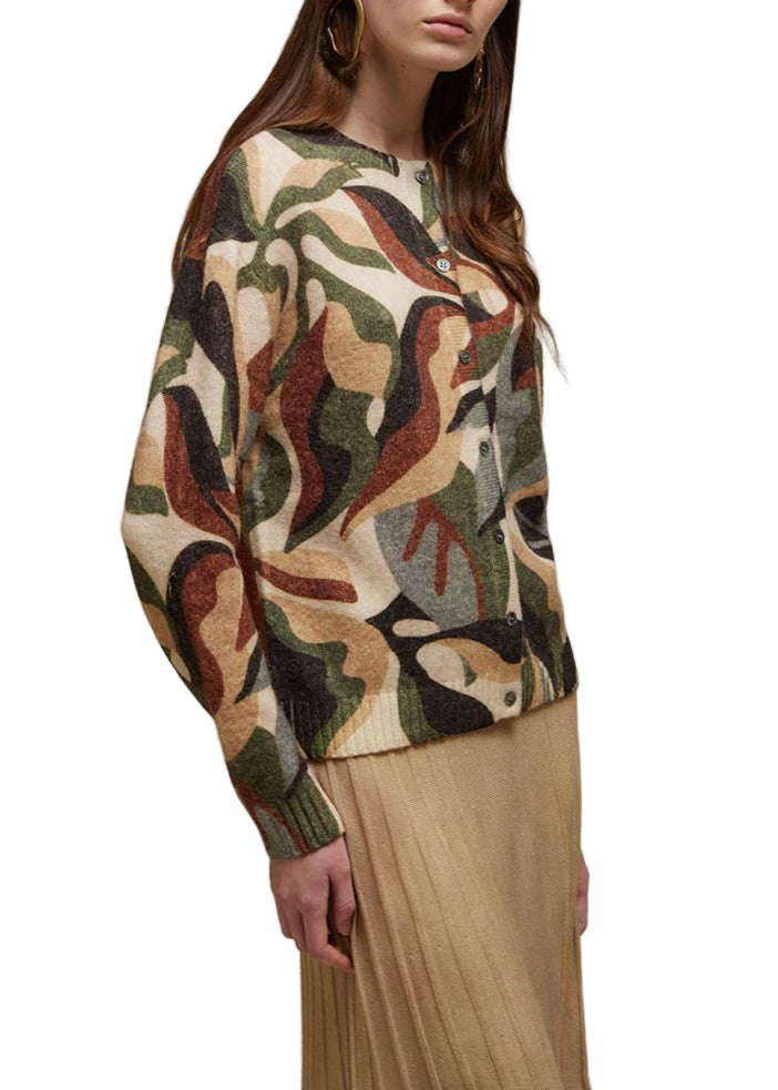 GIACCA LUPETTO STAMPA CAMOUFLAGE DOUBLE USE     JEI'S LETIZIA DENARO