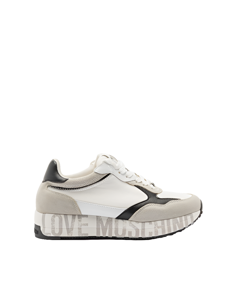 SNEAKERS DONNA NYLON CROSTA VITELLO     LOVE MOSCHINO