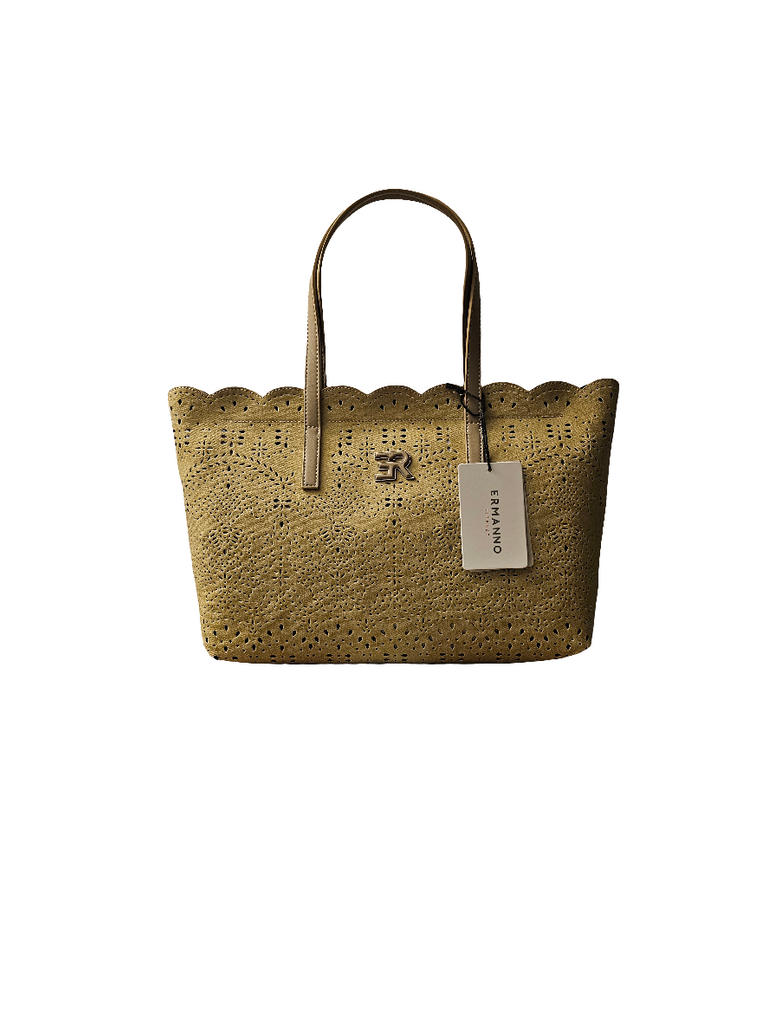 BORSA TOTE TERRA CANVAS SANGAL     ERMANNO SCERVINO FIRENZE