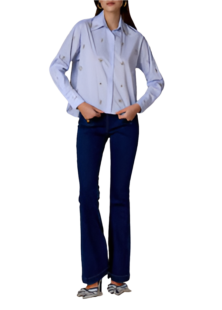 CAMICIA OVER DIAMANTI     NOSECRETS