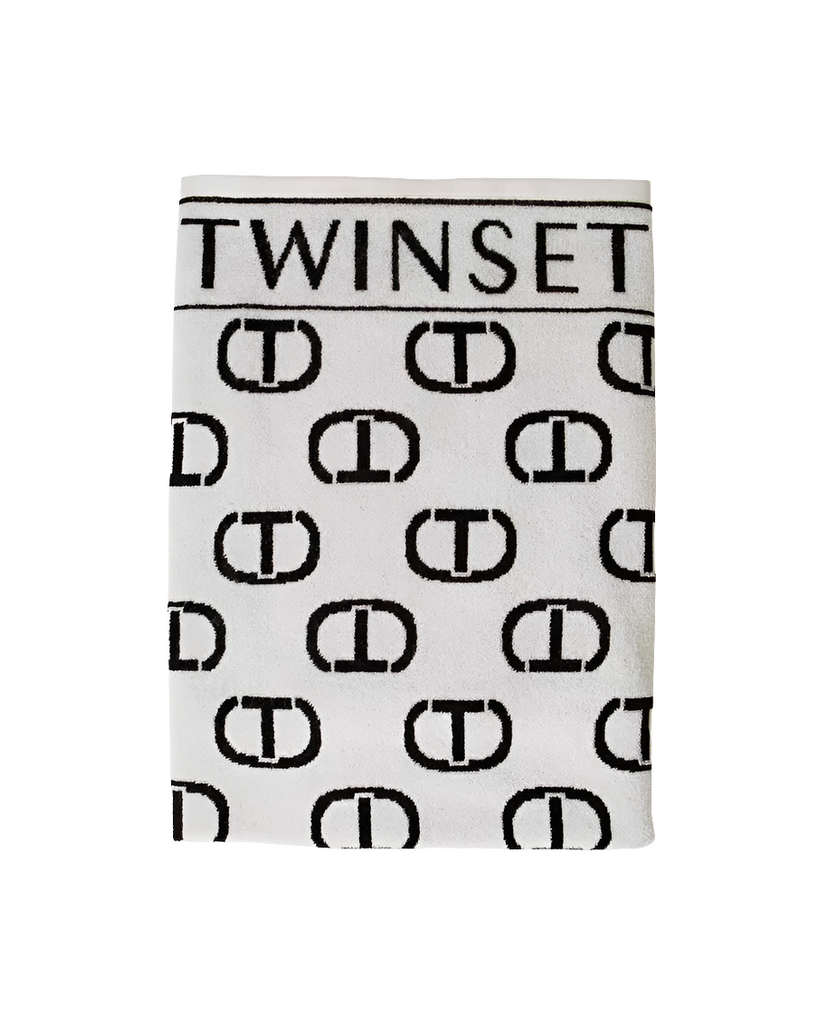 TELO MARE CON LOGO OVAL T     TWINSET