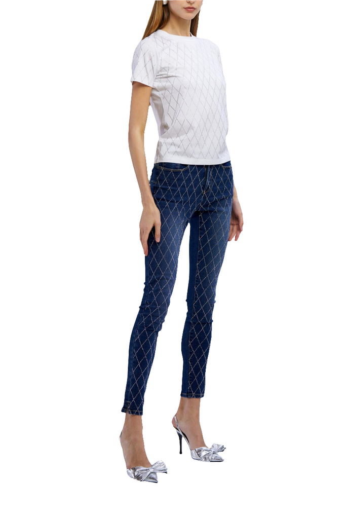 T-SHIRT ROMBI DIAMANTI     NOSECRETS