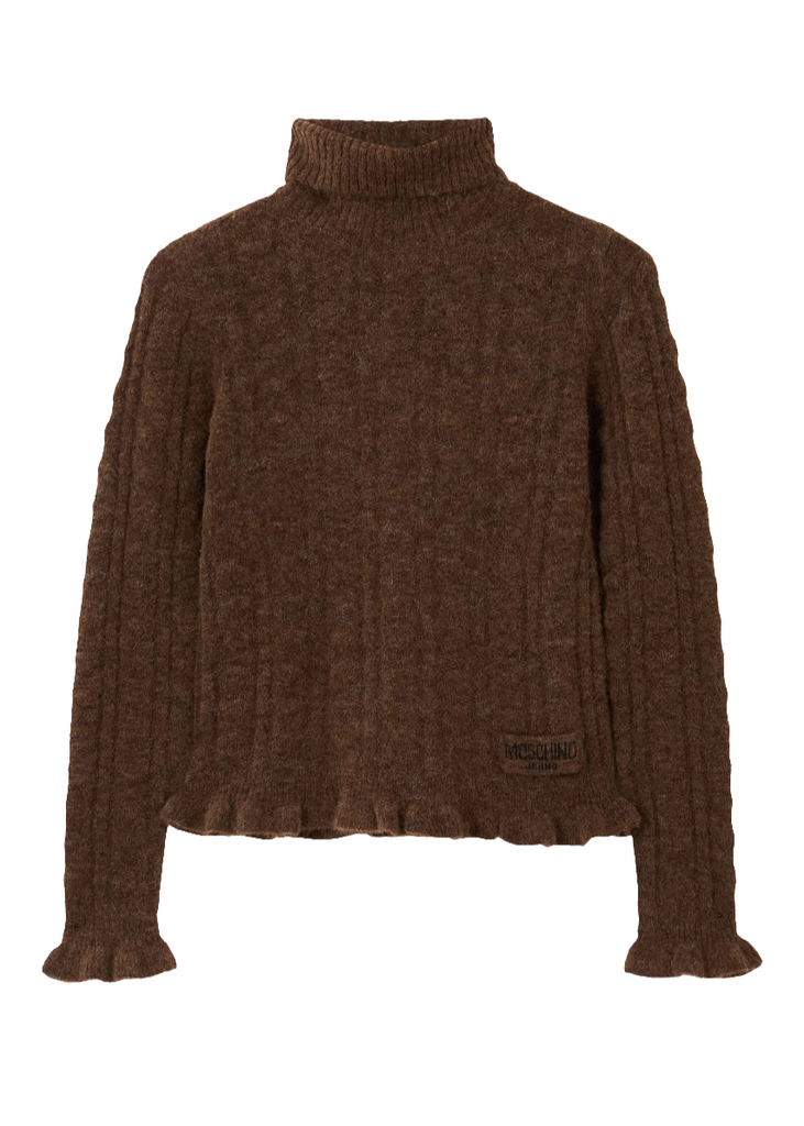 MAGLIA MISTO ALPACA LANA STRETCH     MOSCHINO JEANS