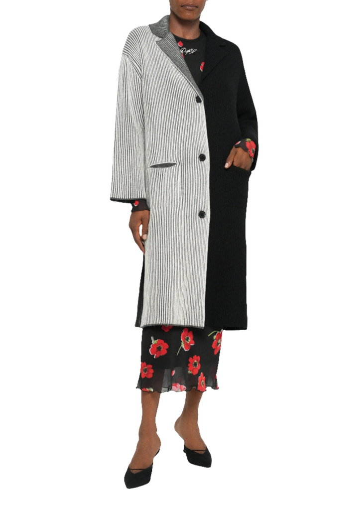 Capospalla Lungo Misto Lana Cashmere MOSCHINO JEANS - Michela Bini