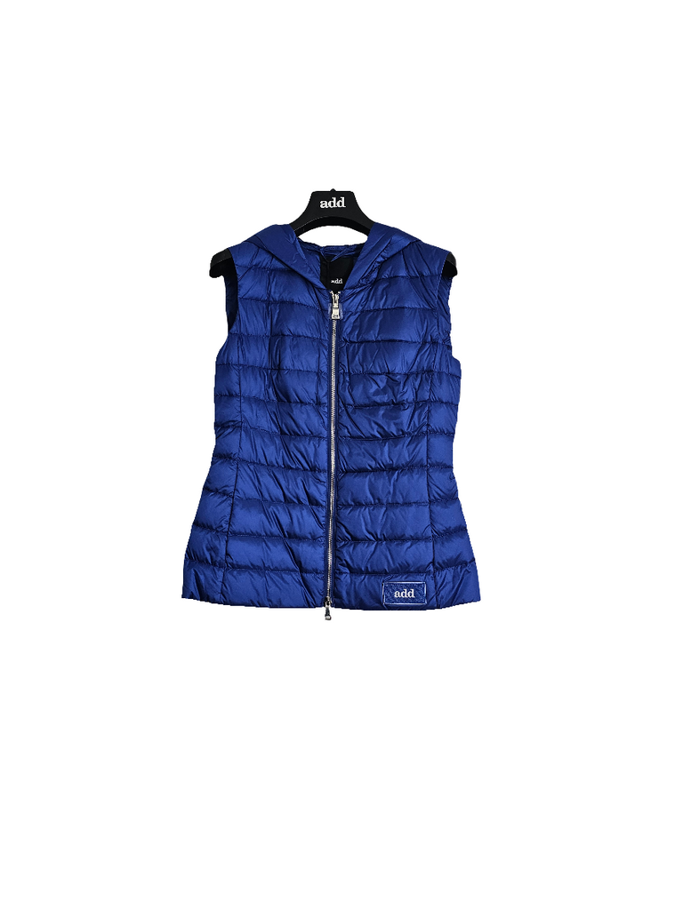 PIUMINO GILET CON CAPPUCCIO   ADD