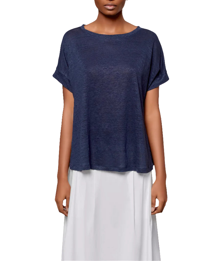 BLUSA IN JERSEY DI LINO     MAIDAMILA