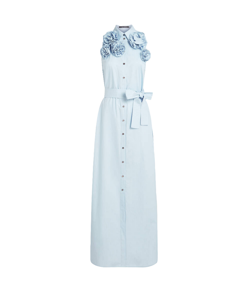 VESTITO FLOREALE     KARL LAGERFELD