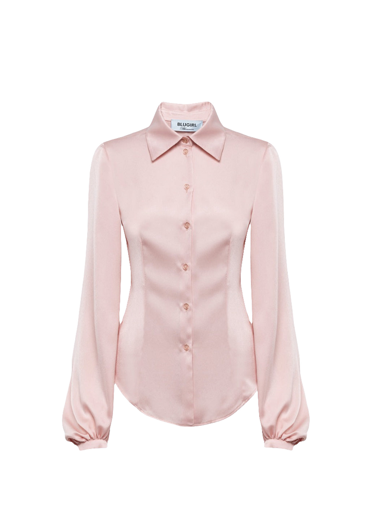 CAMICIA IN SATIN   BLUGIRL Blumarine