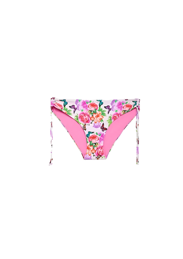 COSTUME SLIP CON COULISSE A STAMPA FLOREALE BLUGIRL BLUMARINE BG