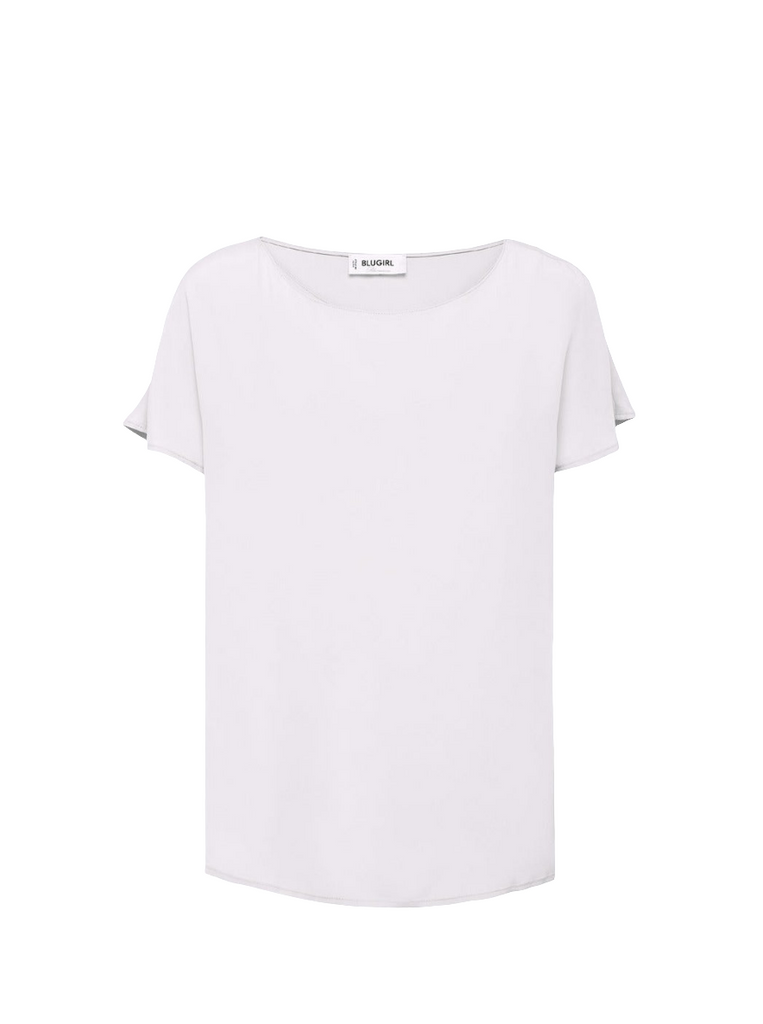 BLUSA IN CRÊPE DE CHINE DI SETA    BLUGIRL Blumarine