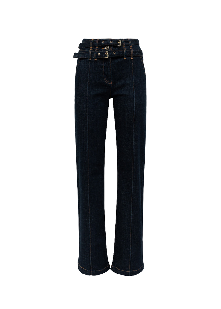PANTALONE JEANS REGULAR IN DENIM     BLUGIRL Blumarine