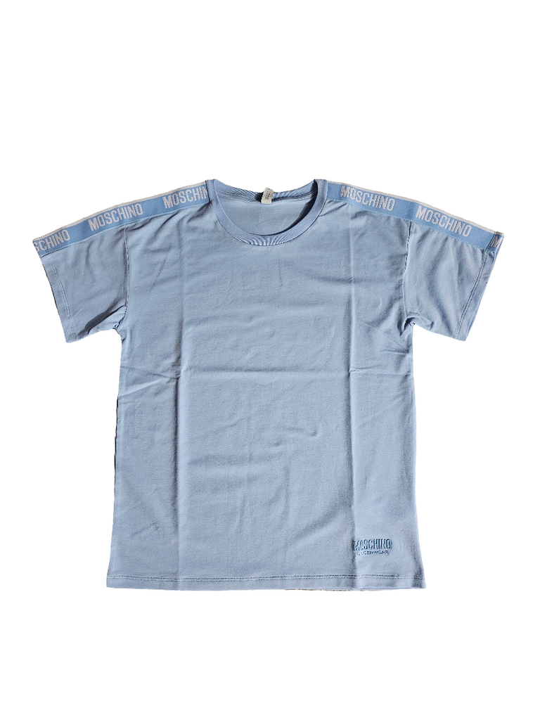 T-SHIRT SPORTIVA LOGO     MOSCHINO UNDERWEAR