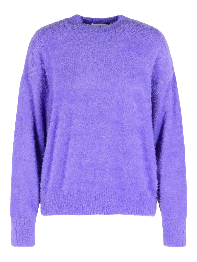 MAGLIONE CON BORDO A COSTE E LOGO     MOSCHINO JEANS