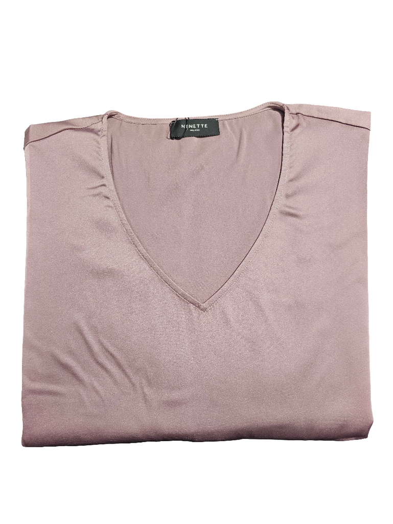 BLUSA FOXIL CON MANICHE TESSUTO RASETTO     NENETTE