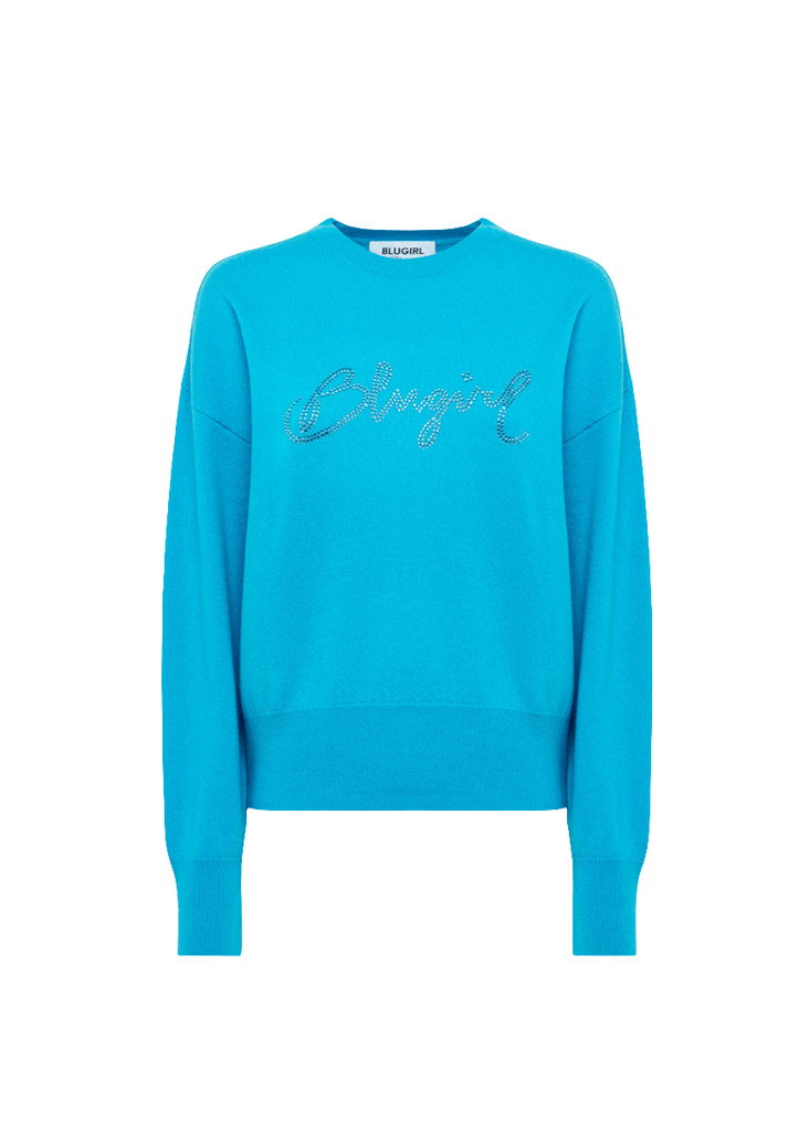 MAGLIA IN LANA E CACHEMIRE     BLUGIRL Blumarine