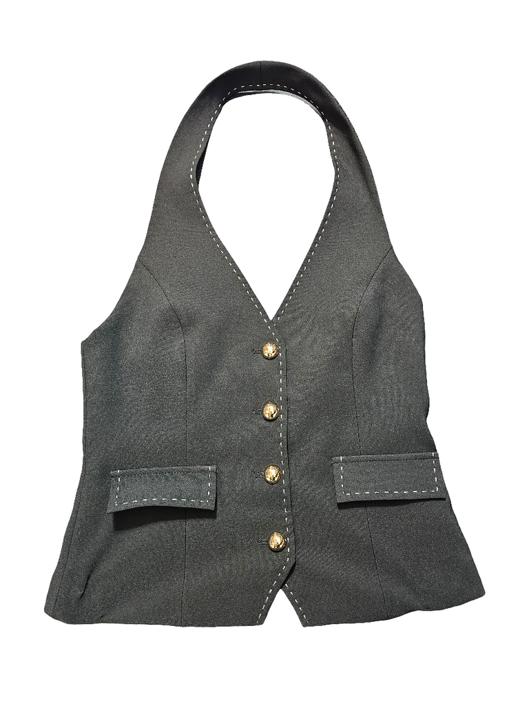 GILET CON IMPUNTURE     NOSECRETS
