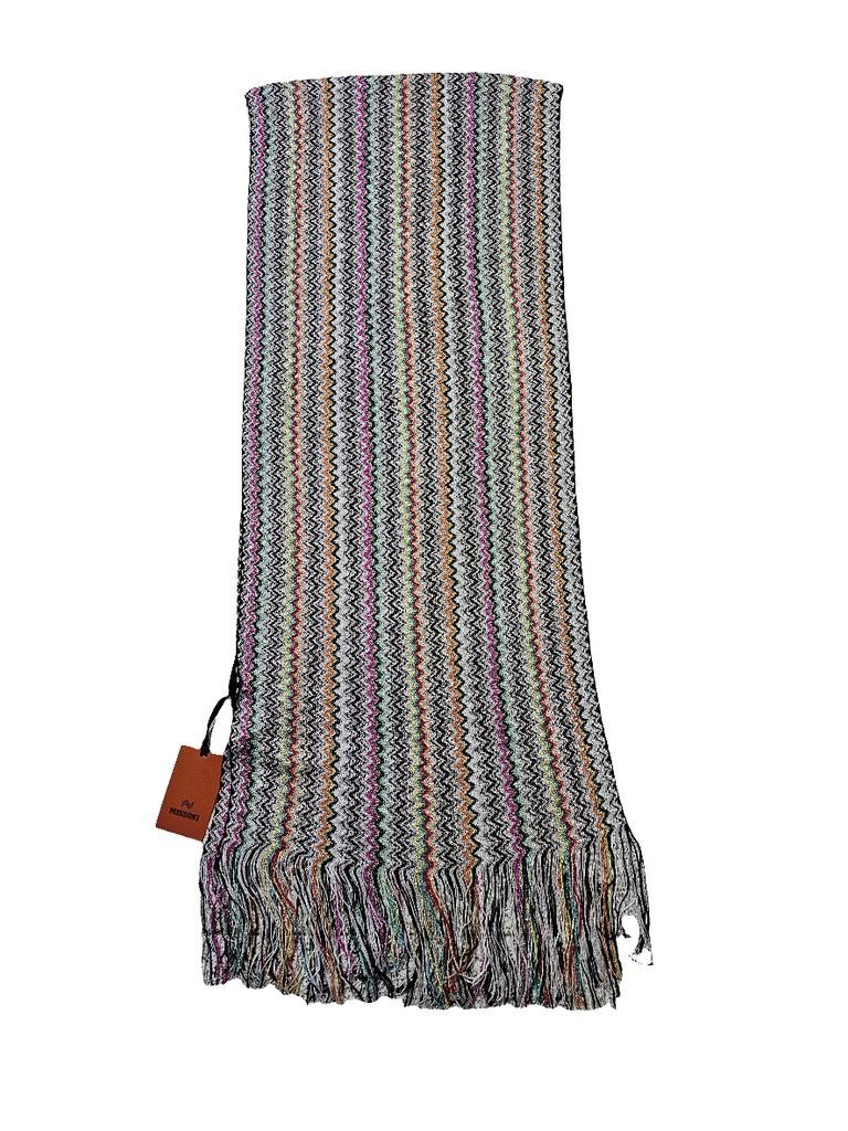 SCIARPA CON MOTIVO A ZIG ZAG     MISSONI