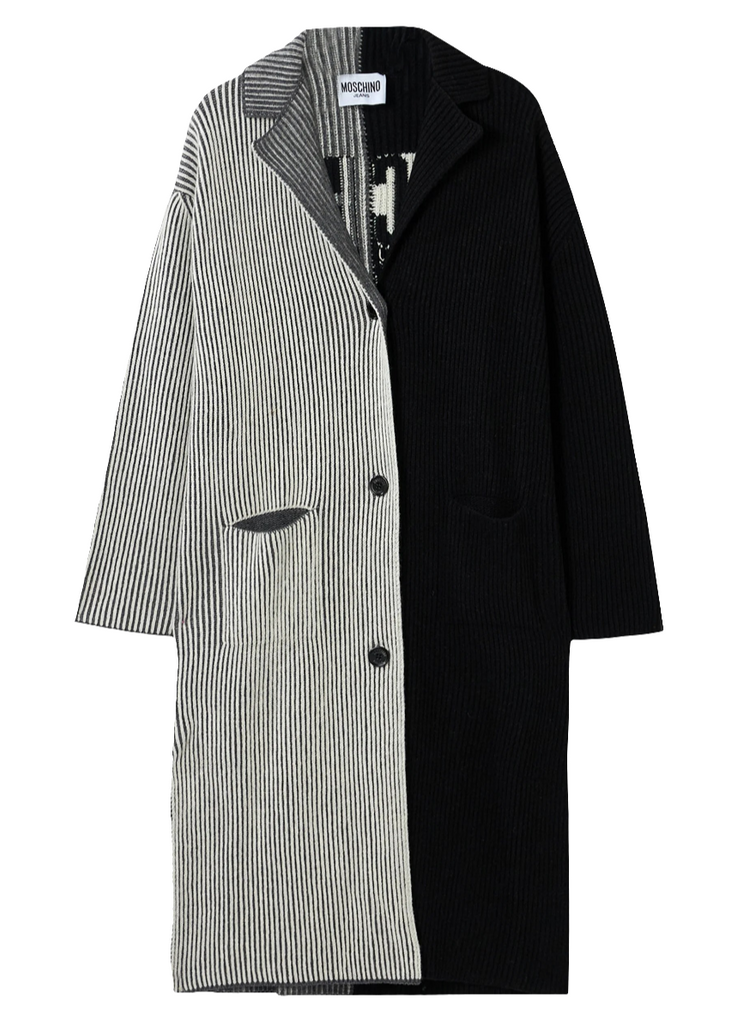 CAPOSPALLA LUNGO MISTO LANA CASHMERE     MOSCHINO JEANS