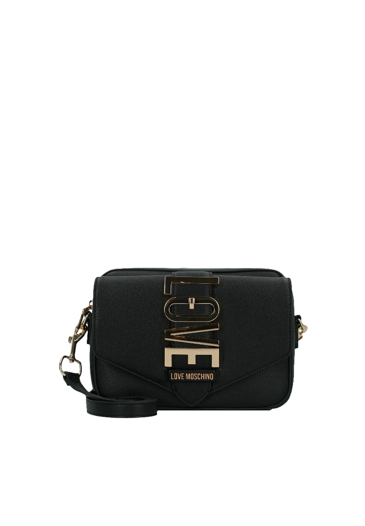 BORSA A TRACOLLA CON LOGO     LOVE MOSCHINO