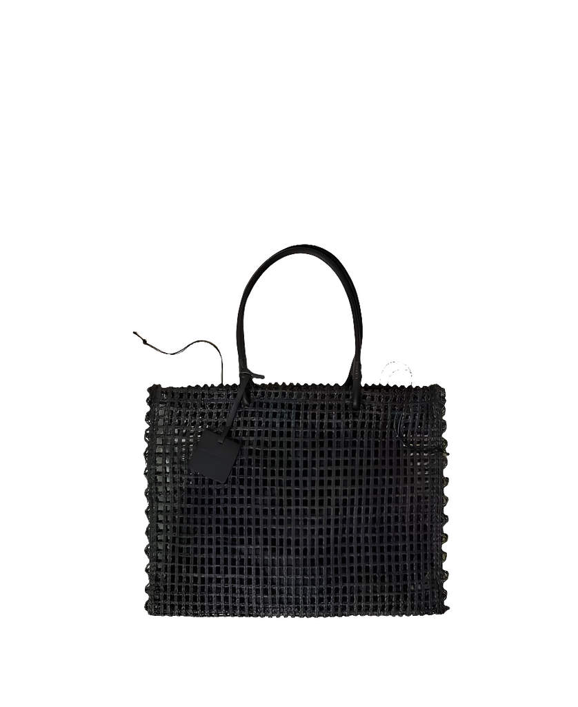 BORSA SHOPPER EFFETTO PAGLIA A RETE     TWINSET