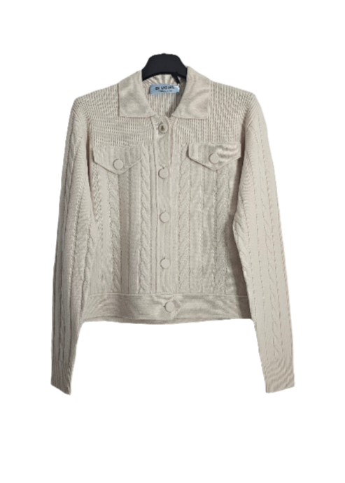 CARDIGAN IN MAGLIA MISTO CACHEMIRE     BLUGIRL Blumarine