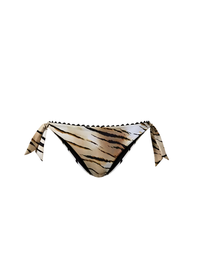 COSTUME DA BAGNO TANGA CON STAMPA ANIMALIER   TWINSET