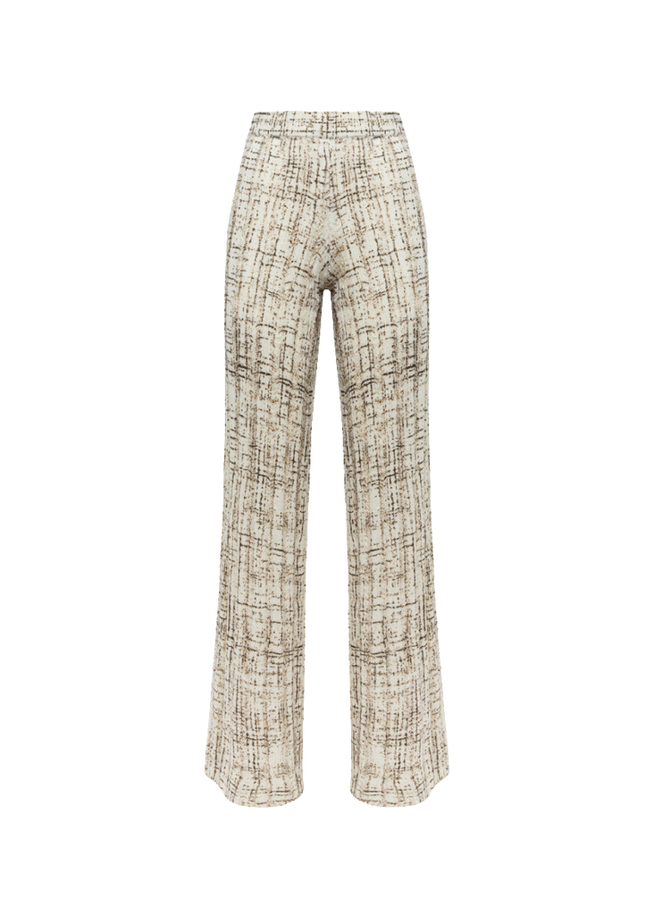 PANTALONI IN MISTO LANA STAMPATI     BLUGIRL Blumarine