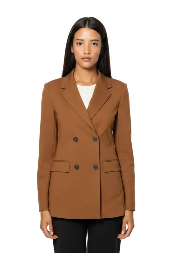 Blazer Marrone - Frontale aperto